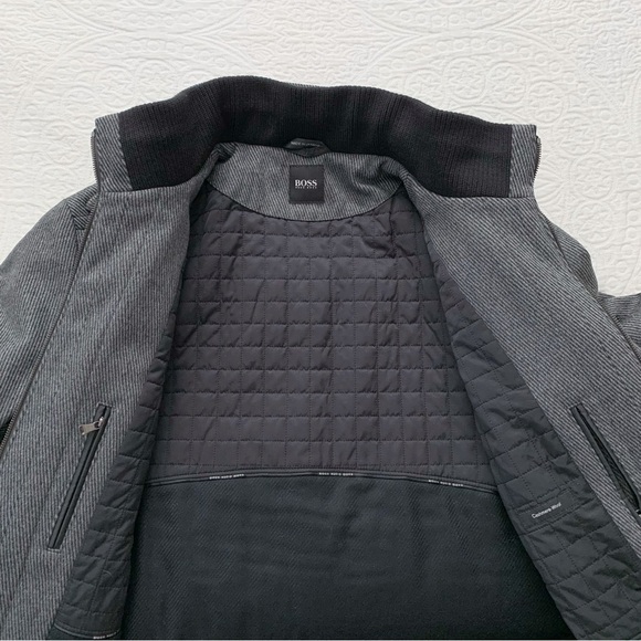 Hugo Boss Coxx Wool Cashmere Overcoat, Grey (44 R) - Picture 5 of 9